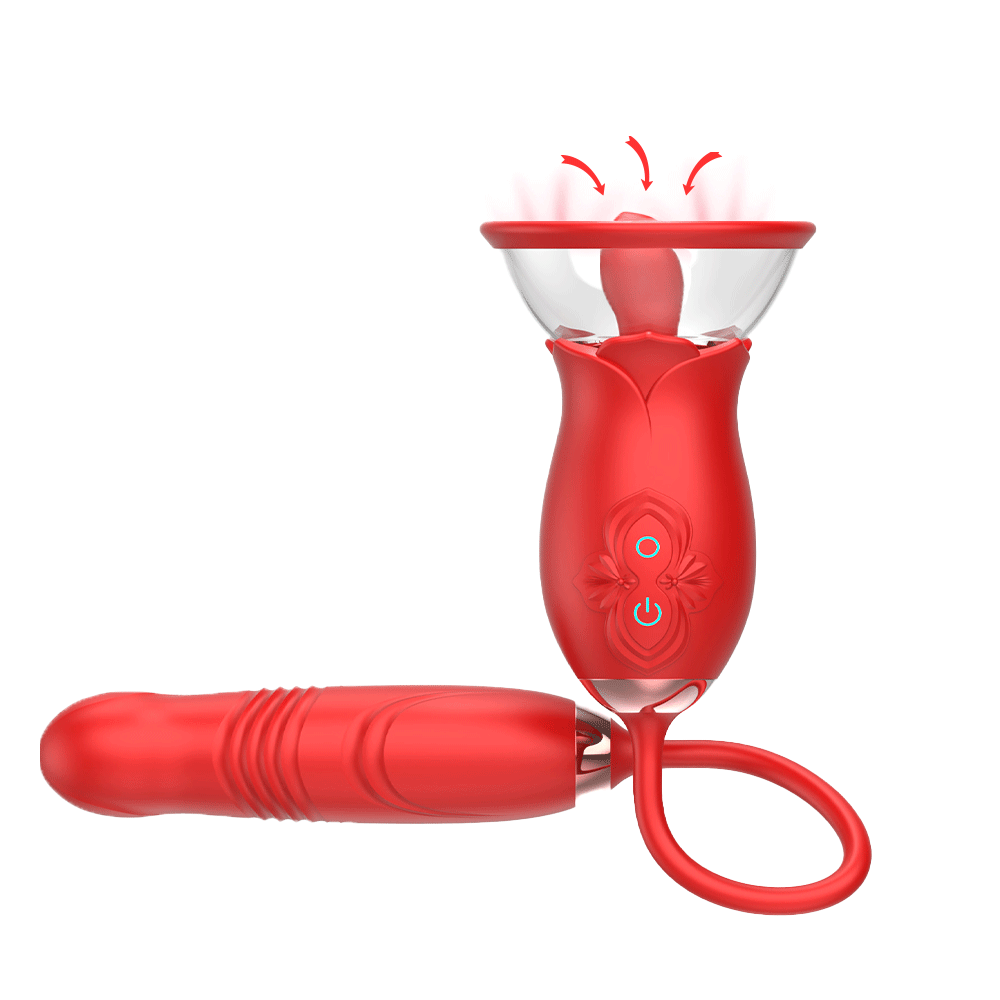 Rose vibrator petal-like tenderness