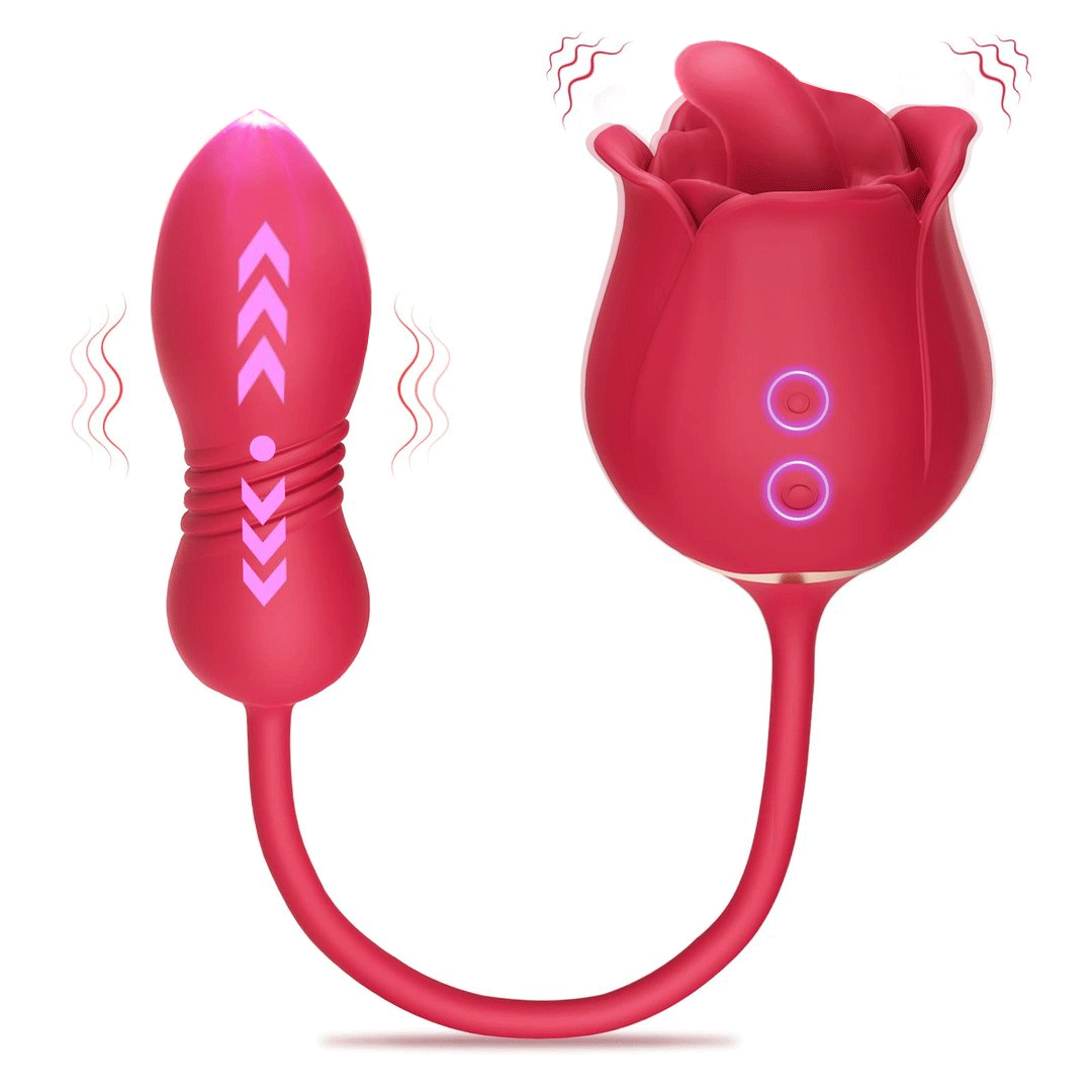 3 in 1 Vibrating Rose Extender